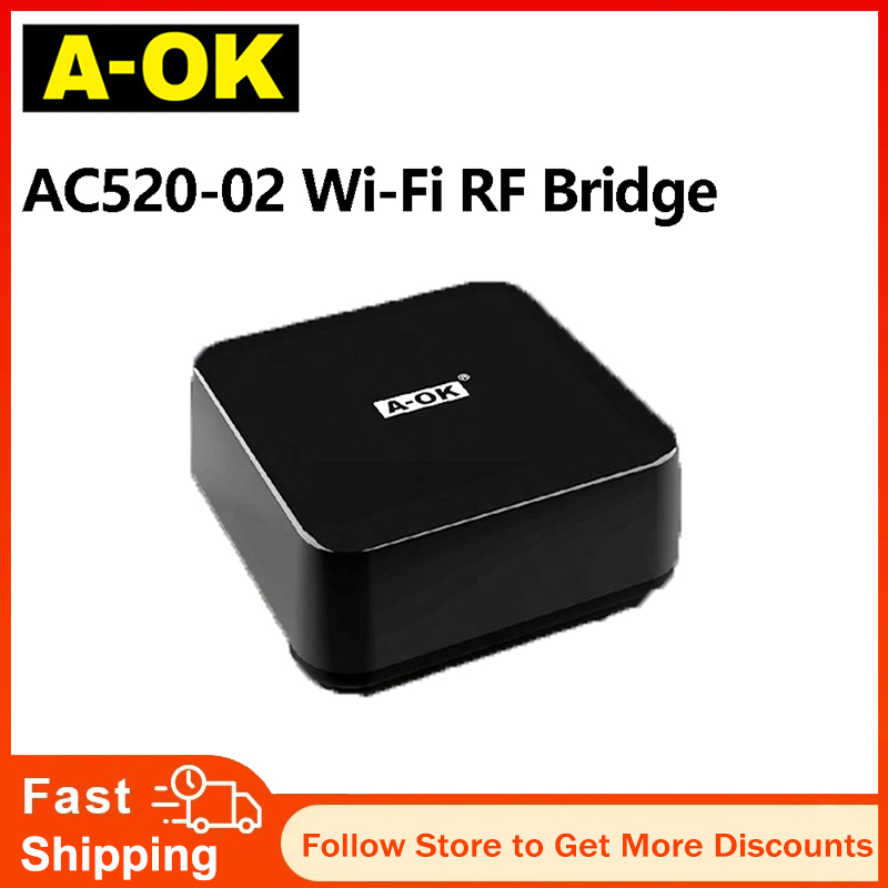 A-OK AC520-02 Wifi Bridge RF B - Curtain Motor のレビューと価格