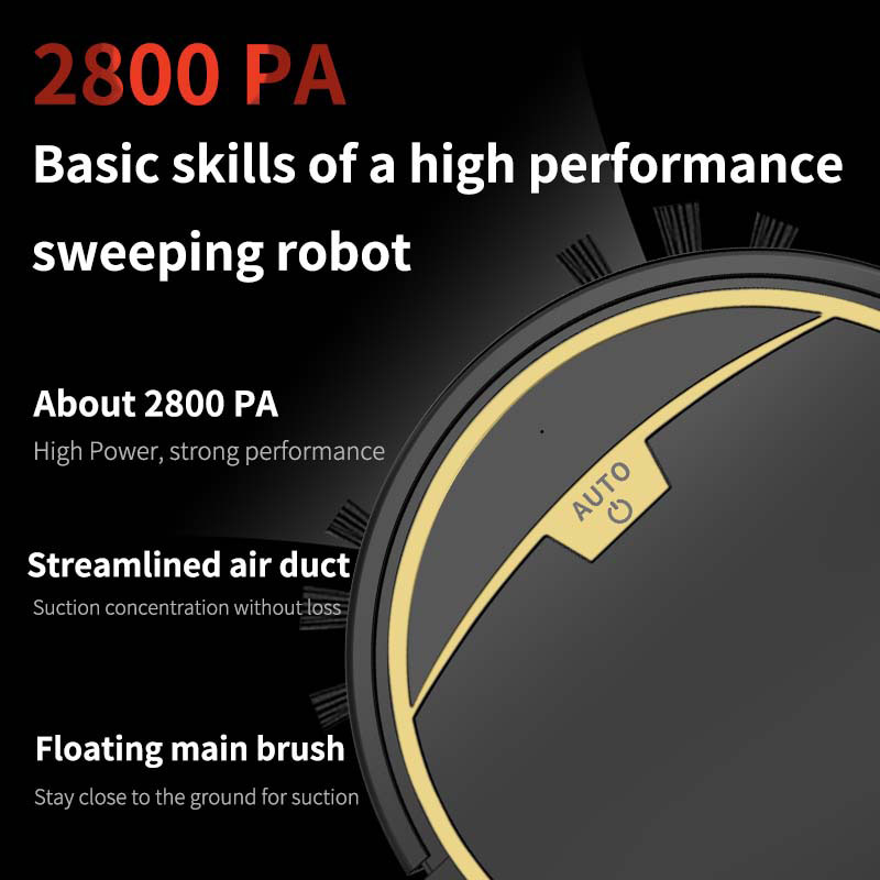 2800PA Smart Robot Vacuum Clea - Smart Home Floor Plan のレビューと価格