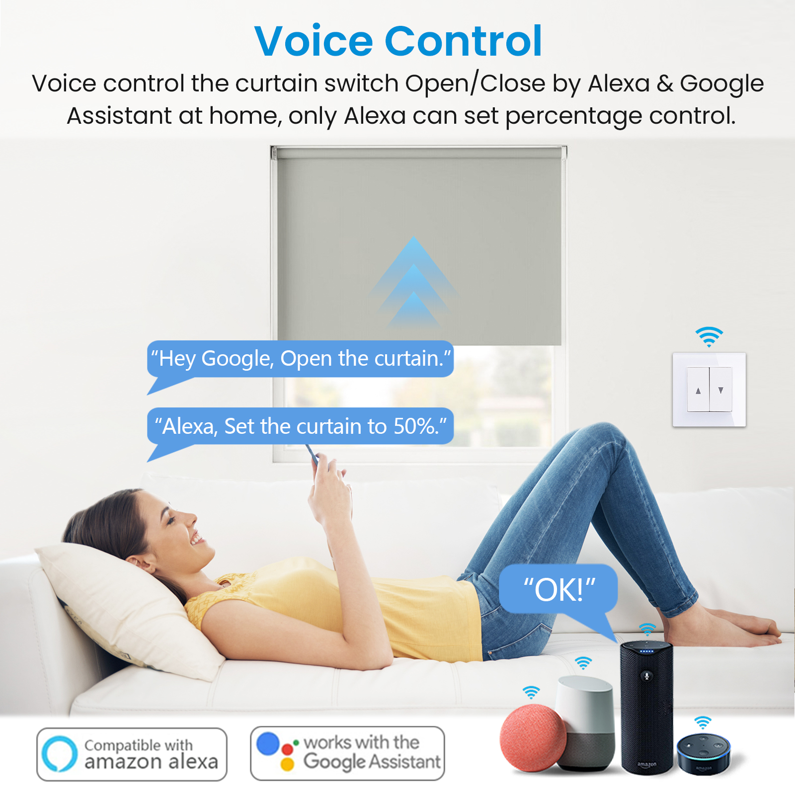 LoraTap Tuya Smart Roller Shut - Curtain Motor のレビューと価格
