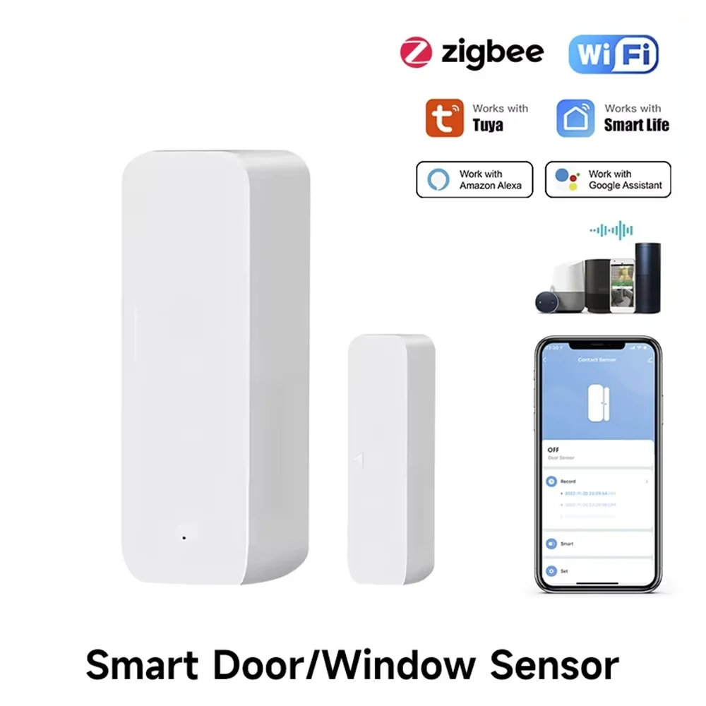 Tuya Zigbee/WiFi Magnetic Door - Smart Home Gateway のレビューと価格