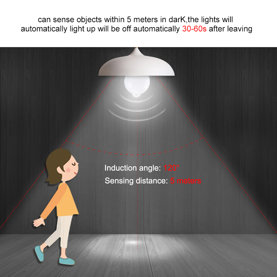 PIR Motion Sensor LED Light Bu - Smart Bulb のレビューと価格