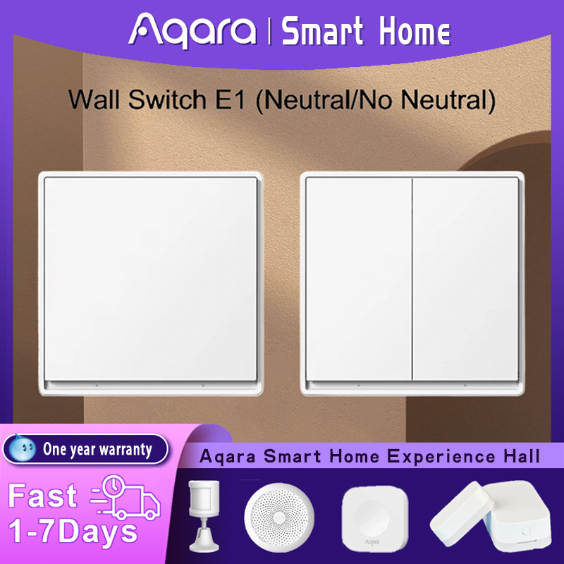 Original Aqara Wall Switch E1  - Smart Home Yeelight のレビューと価格