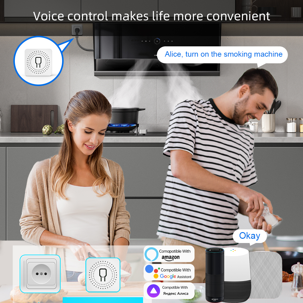 2 Way Tuya smart swtich 2Gang  - Smart Home Voice Control のレビューと価格