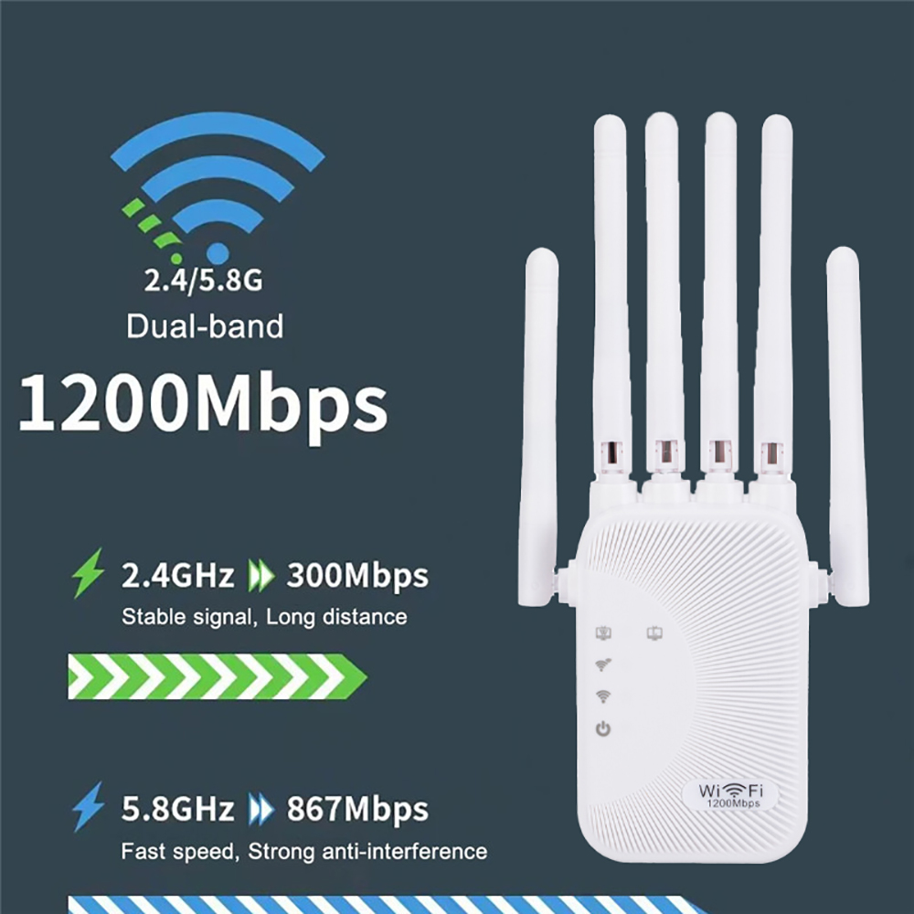 Kebidumei 1200Mbps WiFi Repeat - Smart Home Router のレビューと価格