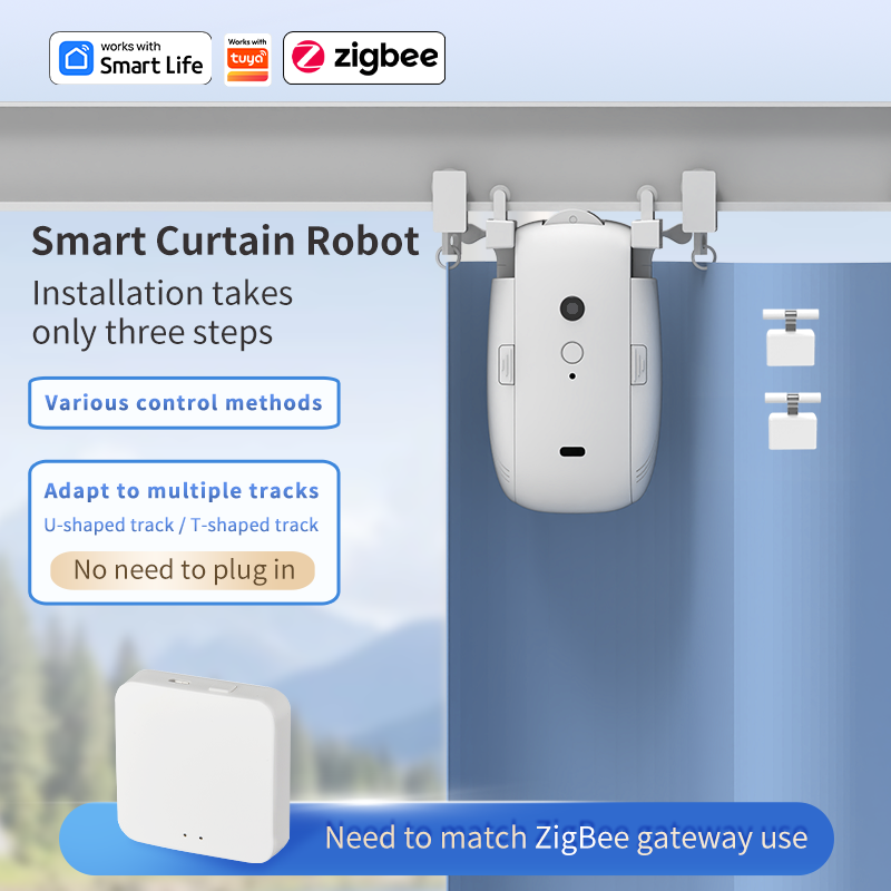 Zigbee Smart Curtain Driver Ro - Curtain Motor のレビューと価格