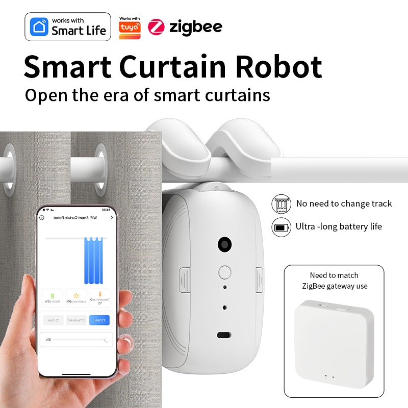 Zigbee Smart Curtain Driver Ro - Curtain Motor のレビューと価格