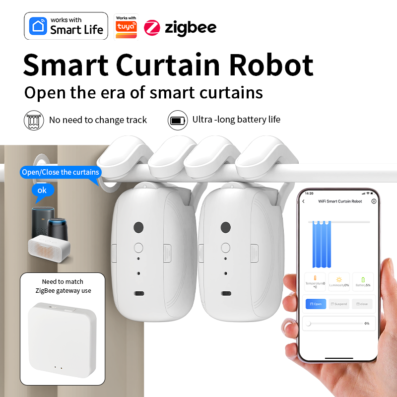 Zigbee Smart Curtain Driver Ro - Curtain Motor のレビューと価格