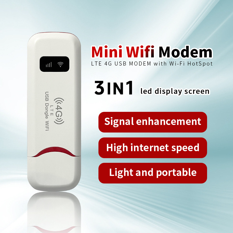 4G LTE USB Dongle Portable Mob - Smart Home Router のレビューと価格