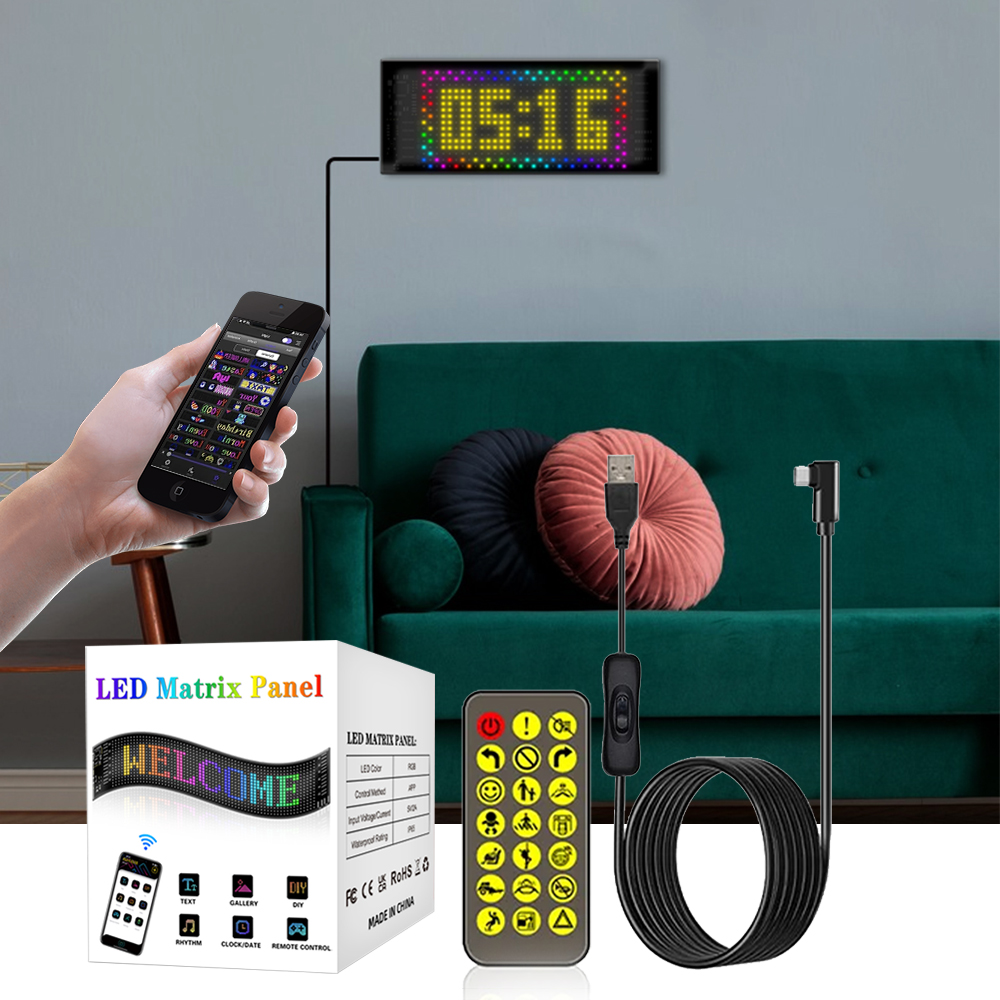 USB 5V LED Flexible Screen Mat - Smart Bulb のレビューと価格