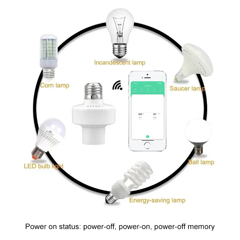 Tuya Smart E27 Socket Switch A - Smart Bulb のレビューと価格