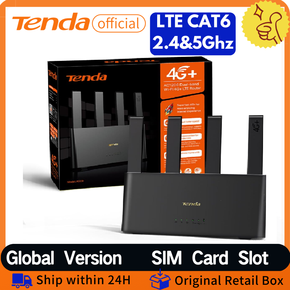 Tenda 4G08 4G+ Router AC1200 C - Smart Home Router のレビューと価格