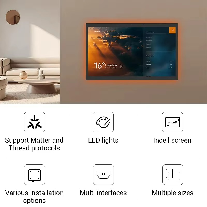 10.1 15.6 Inch Manual Android  - Smart Home Voice Control のレビューと価格