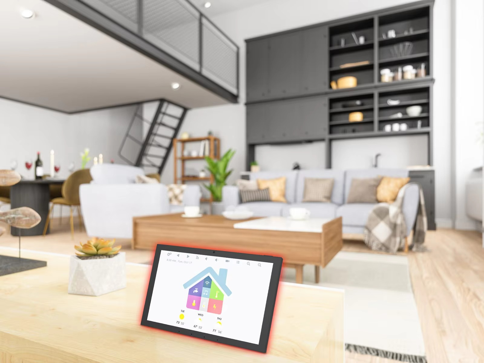 10.1 15.6 Inch Manual Android  - Smart Home Voice Control のレビューと価格